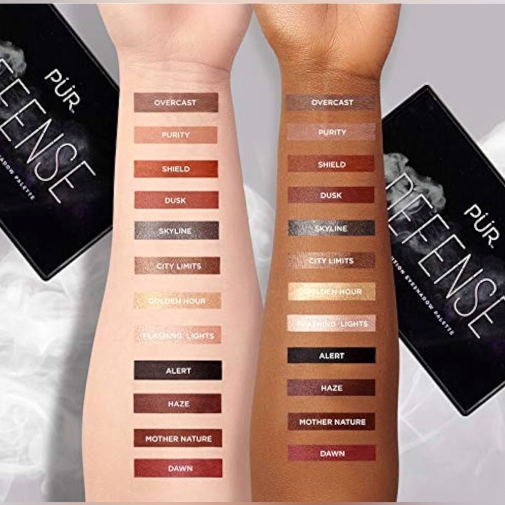 PÜR MINERALS Defense 12-Piece Anti-Pollution Eyeshadow - NIB